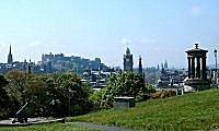 Calton Hill Calton Hill looking towards Edinburgh Castle